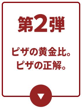 第2弾 ピザの黄金比 ピザの正解